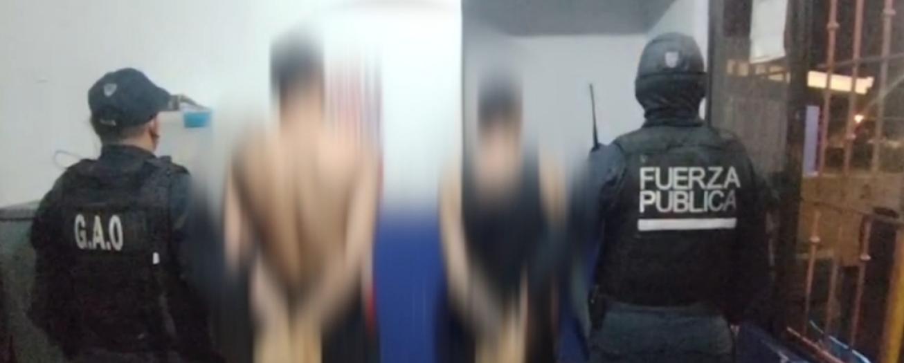 Fuerza Pública de Alajuela detiene a sospechosos de cometer un homicidio