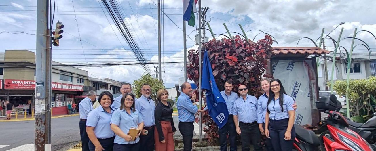 Municipalidad de Grecia recibe la Bandera Azul Ecológica por noveno año consecutivo 