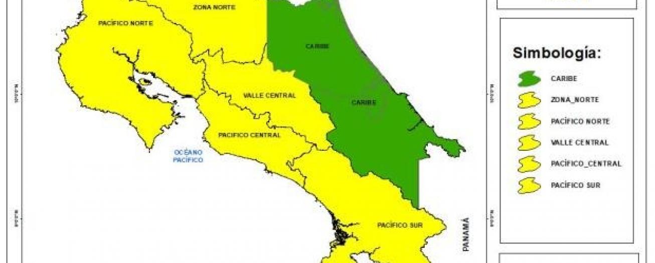 CNE declara en alerta amarilla al Valle Central por lluvias