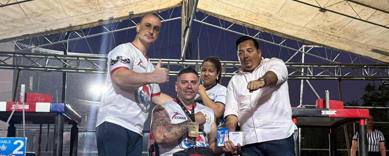 Sergio Muñoz logra bicampeonato centroamericano de pulsos 