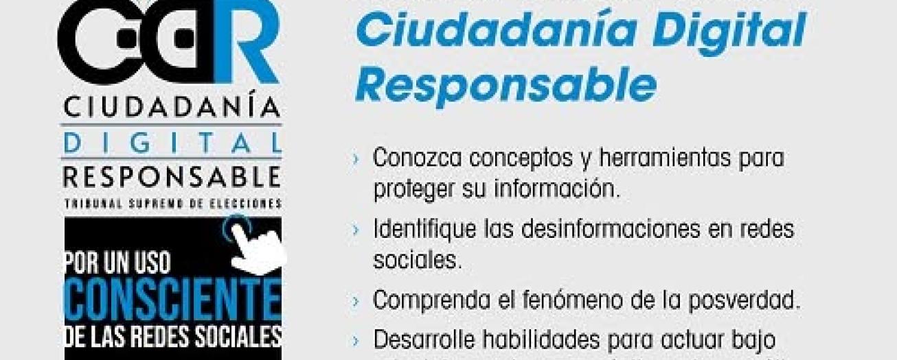 TSE ofrece capacitaciones para un uso responsable de las redes sociales