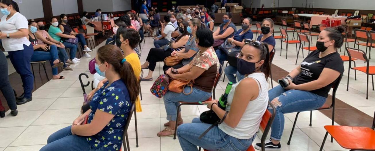 CCSS inicia jornada de adelanto de segundas dosis de la vacuna contra covid-19