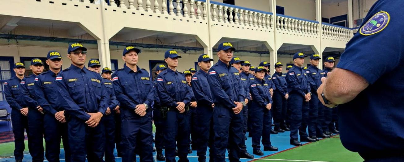 Academia Nacional de Policía formó a 102 nuevos policías