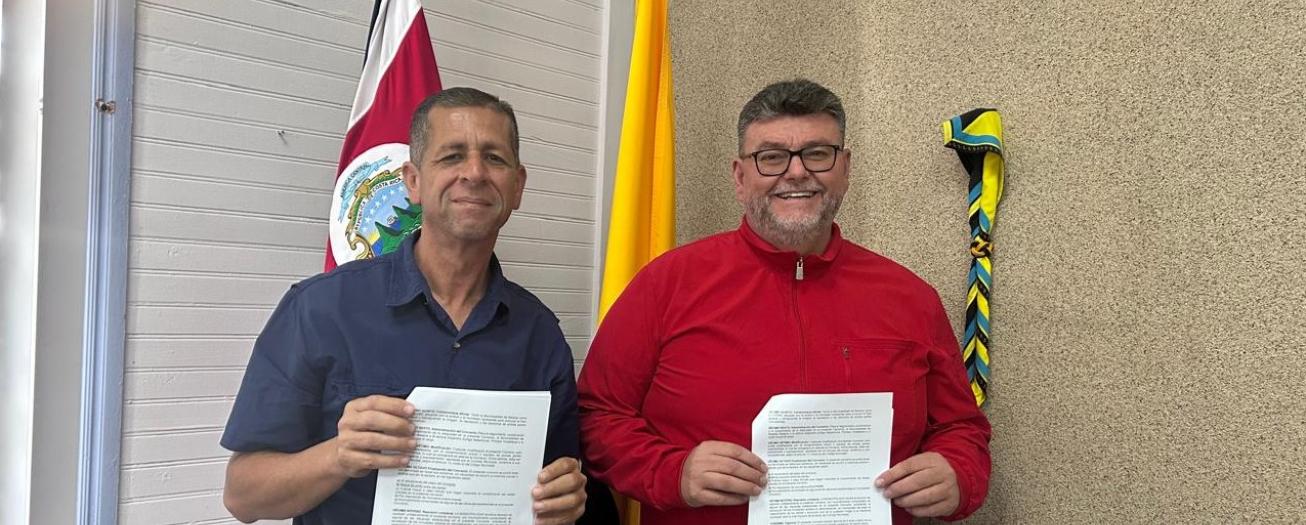 Municipalidad de Naranjo cede administración de instalaciones deportivas a Comité de Deportes