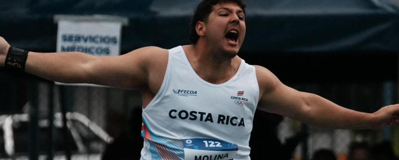 Jeims Molina logra título centroamericano en Guatemala