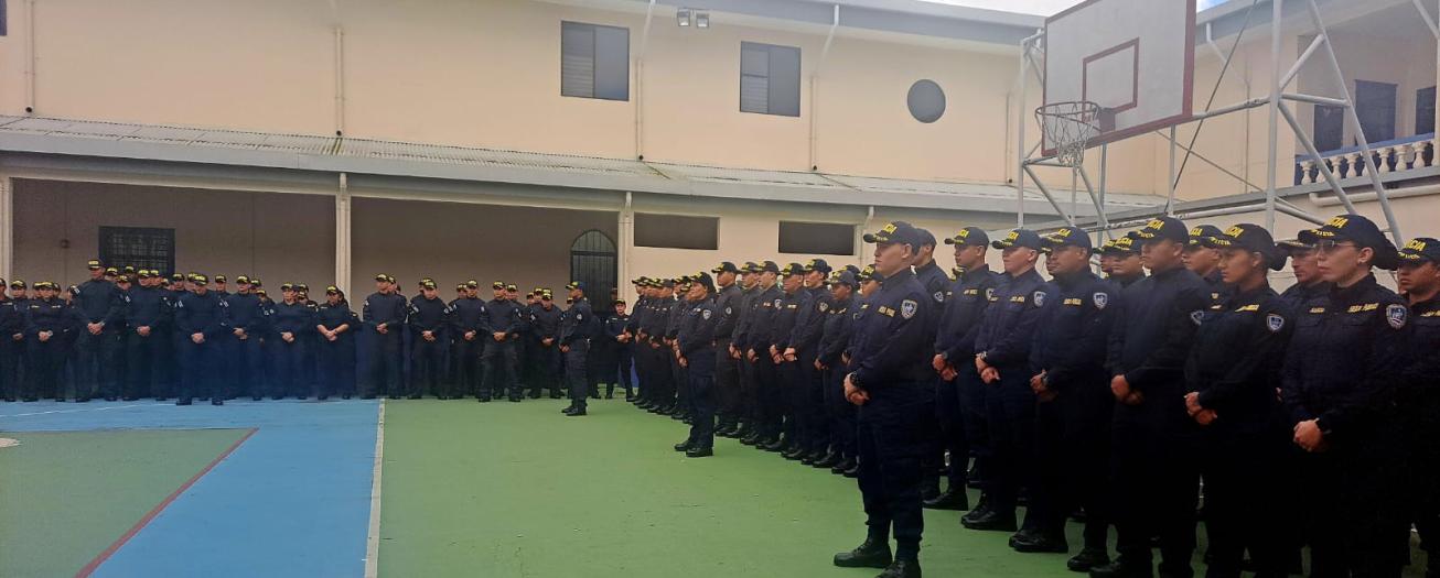 212 estudiantes inician práctica policial en las comunidades del país 