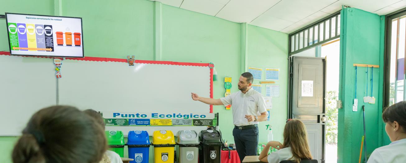 375 estudiantesde Grecia se capacitan en gestión integral de residuos y protección de la fauna silvestre