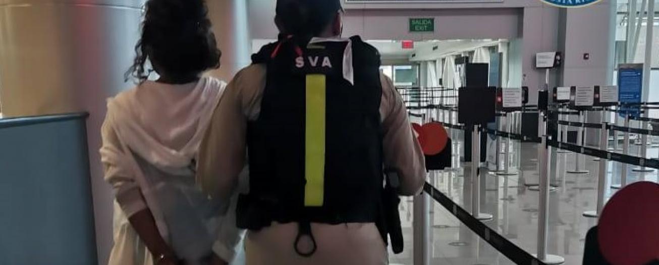 Policía Aeroportuaria detuvo a una pasajera por infracción a la Ley de Vida Silvestre 