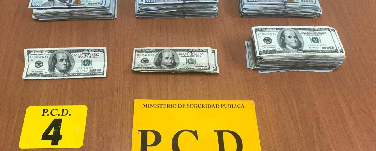 PCD captura a extranjero que pretendía ingresar al país 130.600,00 dólares ocultos en doble forro de maleta