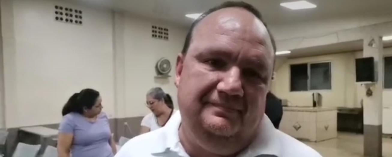 Síndico salió expulsado de sesión municipal 