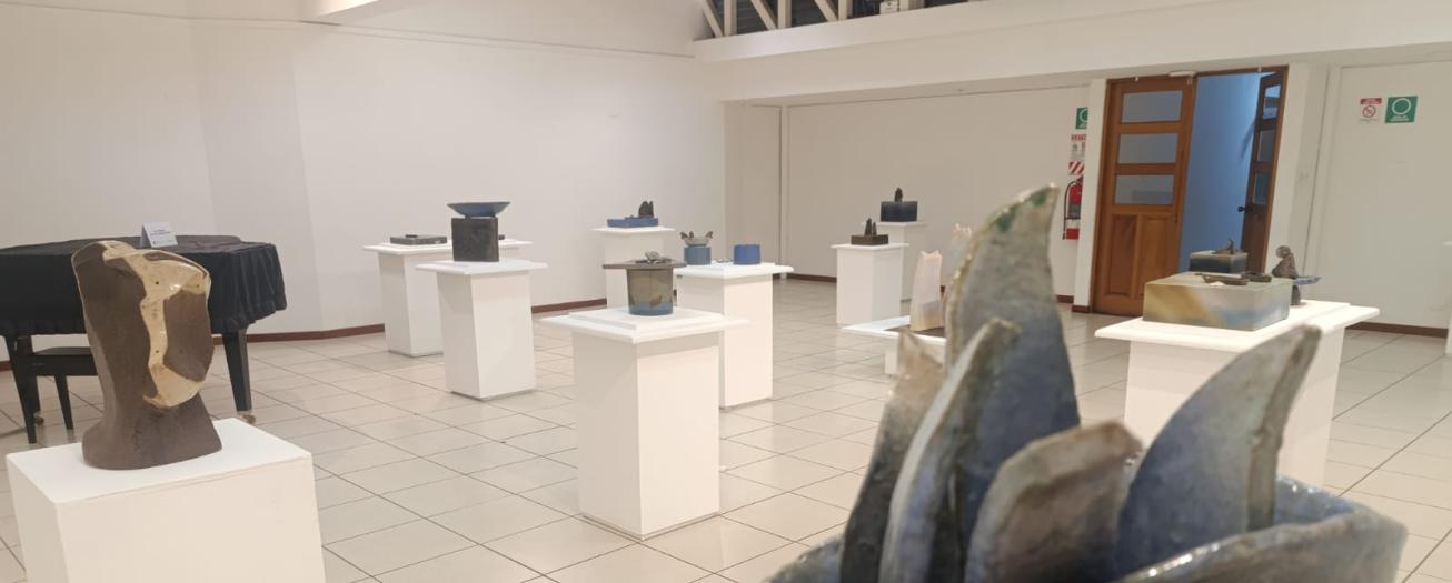 Exposición de cerámica escultórica ofrece “un viaje a las costas”