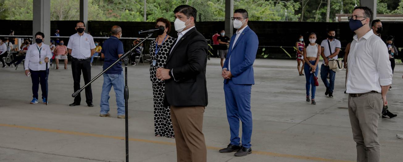 Presidente garantiza segunda dosis de toda persona que se vacune