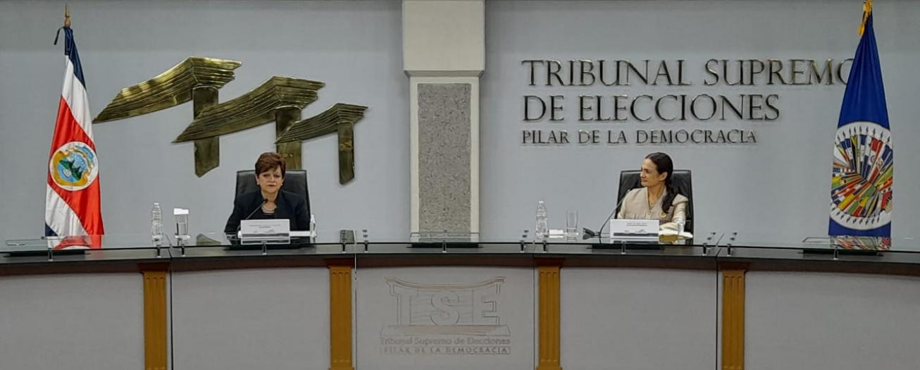 TSE y OEA firmaron acuerdo de observación internacional