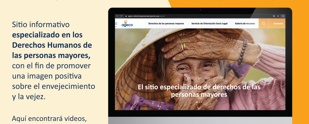 Ageco lanza sitio web especializado en derechos humanos de las personas mayores